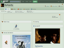 Tablet Screenshot of big-bang-boy.deviantart.com