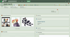 Desktop Screenshot of fangirl-yaoi-x3.deviantart.com