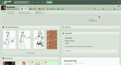 Desktop Screenshot of ipyramid.deviantart.com