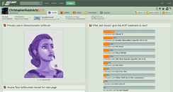Desktop Screenshot of christopherrobinartz.deviantart.com