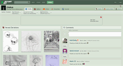 Desktop Screenshot of chekus.deviantart.com