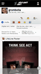 Mobile Screenshot of grombolia.deviantart.com