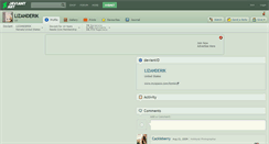 Desktop Screenshot of lizanderik.deviantart.com