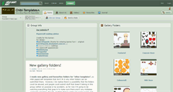 Desktop Screenshot of chibi-templates.deviantart.com
