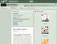 Tablet Screenshot of chibi-templates.deviantart.com