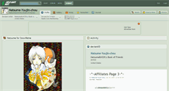 Desktop Screenshot of natsume-yuujin-chou.deviantart.com