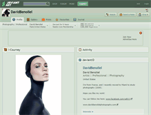 Tablet Screenshot of davidbenoliel.deviantart.com