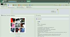 Desktop Screenshot of mdfk.deviantart.com