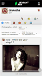 Mobile Screenshot of drakosha.deviantart.com