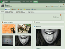 Tablet Screenshot of koratyri.deviantart.com