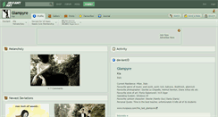 Desktop Screenshot of glampyre.deviantart.com