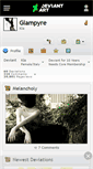 Mobile Screenshot of glampyre.deviantart.com