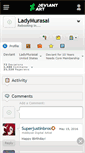 Mobile Screenshot of ladymurasai.deviantart.com