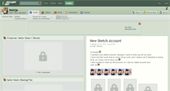 Desktop Screenshot of molnja.deviantart.com