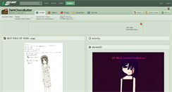Desktop Screenshot of darkchocobutter.deviantart.com