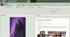 Desktop Screenshot of edarlein.deviantart.com