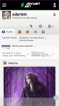 Mobile Screenshot of edarlein.deviantart.com