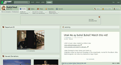 Desktop Screenshot of dustycloud.deviantart.com