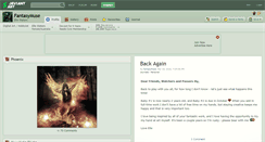 Desktop Screenshot of fantasymuse.deviantart.com