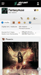Mobile Screenshot of fantasymuse.deviantart.com