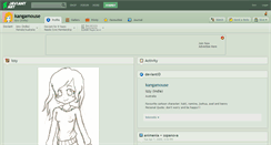 Desktop Screenshot of kangamouse.deviantart.com