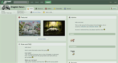 Desktop Screenshot of dragster-fans.deviantart.com
