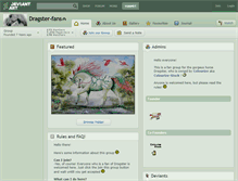 Tablet Screenshot of dragster-fans.deviantart.com