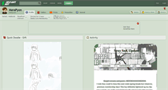 Desktop Screenshot of merapyon.deviantart.com