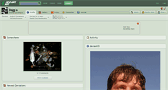 Desktop Screenshot of dagg-a.deviantart.com