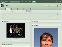 Tablet Screenshot of dagg-a.deviantart.com