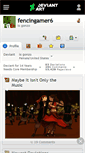 Mobile Screenshot of fencingamer6.deviantart.com