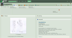 Desktop Screenshot of ninjarabbitliz.deviantart.com