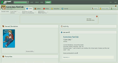 Desktop Screenshot of ilovejoey-fanclub.deviantart.com