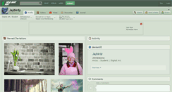 Desktop Screenshot of jaybirdy.deviantart.com