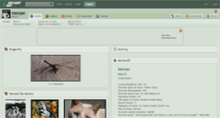 Desktop Screenshot of kienzan.deviantart.com