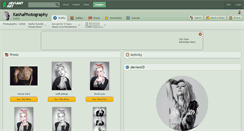 Desktop Screenshot of kashaphotography.deviantart.com