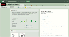 Desktop Screenshot of organizationofnaught.deviantart.com