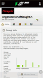 Mobile Screenshot of organizationofnaught.deviantart.com