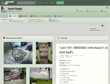 Tablet Screenshot of itachi-fangirl.deviantart.com