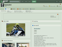 Tablet Screenshot of bodziomini.deviantart.com