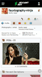 Mobile Screenshot of fauxtography-ninja.deviantart.com