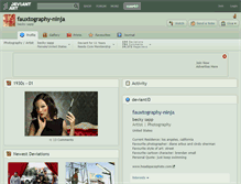 Tablet Screenshot of fauxtography-ninja.deviantart.com