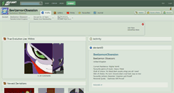 Desktop Screenshot of beelzemonobsession.deviantart.com