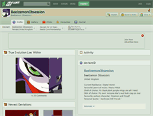 Tablet Screenshot of beelzemonobsession.deviantart.com