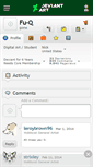Mobile Screenshot of fu-q.deviantart.com