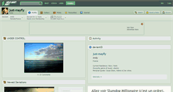 Desktop Screenshot of just-mayfly.deviantart.com