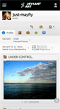 Mobile Screenshot of just-mayfly.deviantart.com