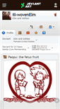Mobile Screenshot of ill-wovenelm.deviantart.com