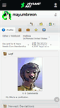 Mobile Screenshot of mayumbreon.deviantart.com