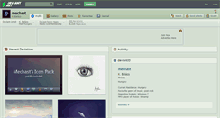 Desktop Screenshot of mechast.deviantart.com